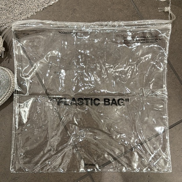 Off-White Glitter High Top Sneakers - Picture 8 of 8